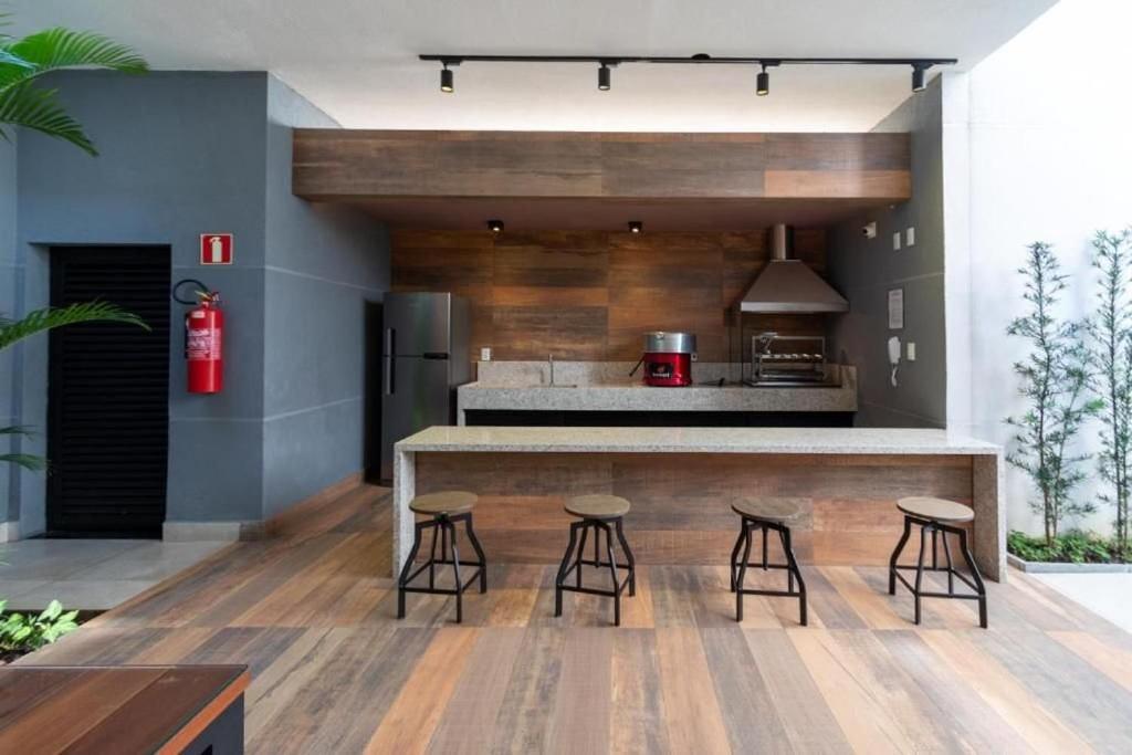 Ia5 Studio Pratico E Aconchegante Em Moema São Paulo Exterior foto